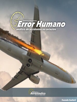 cover image of Error Humano. Análisis de accidentes en aviación